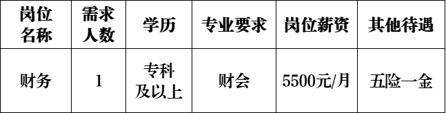 山东泰旭晟能源科技有限公司招聘财务