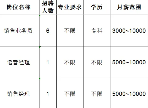 山东铄洋食品有限公司招聘销售业务员,运营经理
