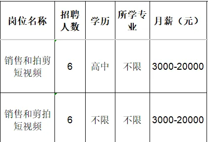 淄博市淄川泽福化工有限公司招聘销售,拍剪短视频,销售和剪辑短视频